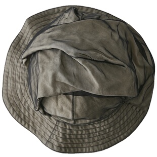 EXCEPTION例外女装原创设计桑蚕丝渔夫帽遮阳时尚真丝休闲帽子