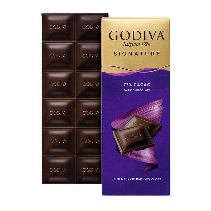 进口godiva巧克力排块小金条8条