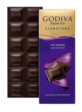 进口godiva巧克力排块小金条8条