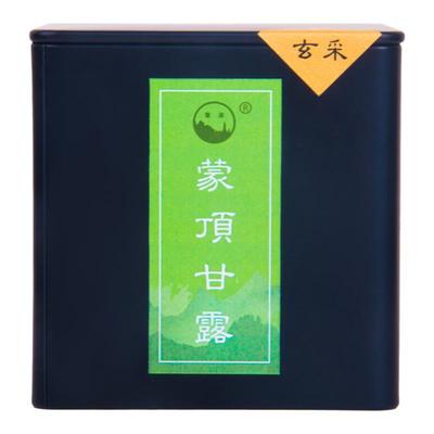 云森玄采系列绿茶 蒙顶甘露80g方罐金标