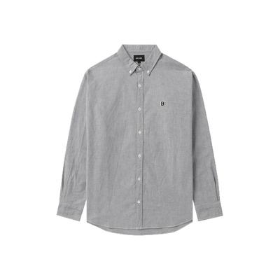 BEAMS合身长袖衬衫简约通勤