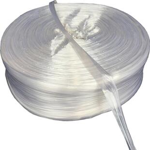 白色包装绳透明塑料打包绳大盘捆扎绳子草丙缝包绳红色玻璃撕裂绳