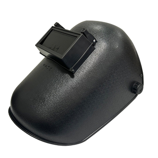 泰克曼110A氩弧焊帽电焊防护罩全脸轻便头戴式焊帽翻盖黑玻璃焊工