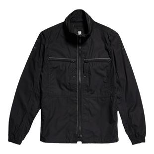 G-STAR RAW春秋立领工装衬衫男士府绸痞帅长袖舒适外套D22935