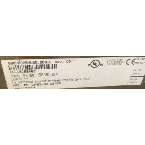 议价8B0P0220HW00.000-E贝加莱驱动器全新原装质保一年可议价