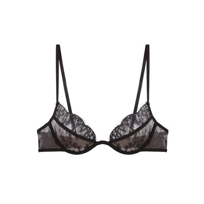 HER SENSES/何识悦己系列列维斯蕾丝舒适3/4杯钢圈文胸B138