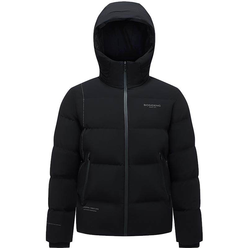 波司登冬季新款羽绒服女品质运动时尚连帽百搭简约短款面包服