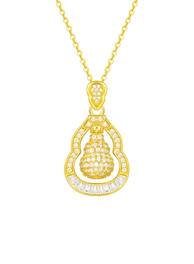 【新年礼物】周大生葫芦锁骨项链