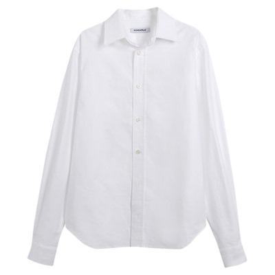 MOMENTPLAY精裁纽扣装饰衬衫