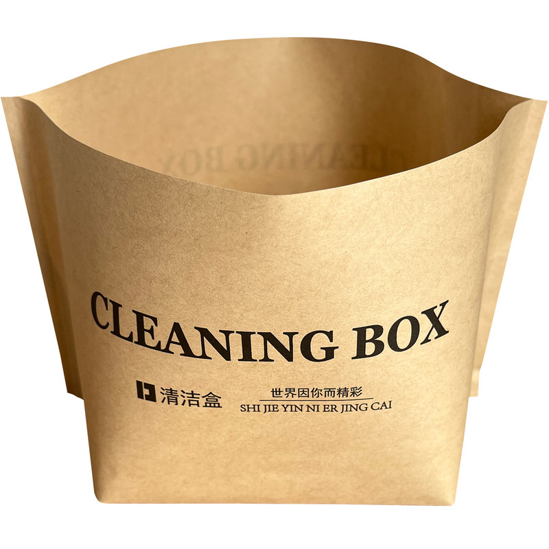 一次性桌子上面垃圾盒清洁纸盒装小垃圾防酱油防漏水站立纸桶定制