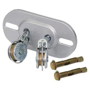 通用晾衣架万向轮转角器配件滑轮手摇定向轮架凉衣架转交规格齐全