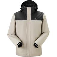 骆驼户外三合一冲锋衣男羽绒内胆