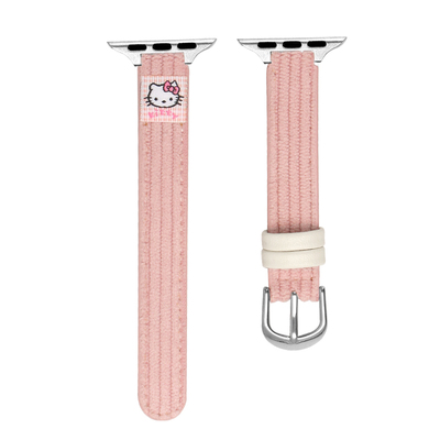 UHADA新款秋冬灯芯绒皮质手表带