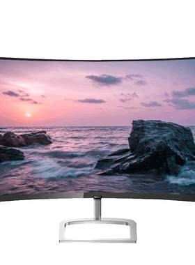 白色曲面1500r液晶显示器