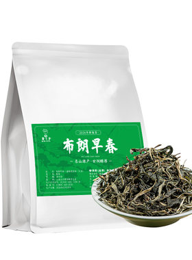 书呆子普洱生茶2026布朗早春散茶