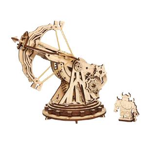 若客大炮弩箭拼装模型diy手工礼创意男孩3d立体拼图玩具礼物1件