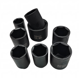 1/2寸小风炮电动扳手加长12.7mm重型加厚6角套筒气动工业级架子工