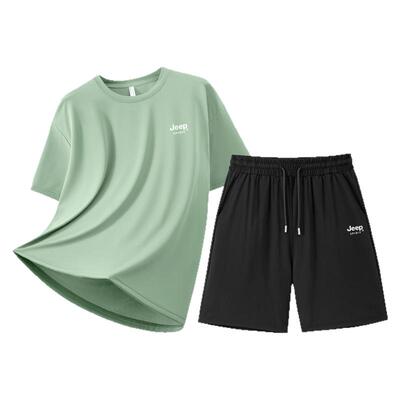 Jeep吉普冰丝休闲运动套装