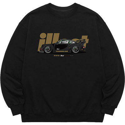 赛车套头圆领潮男士卫衣