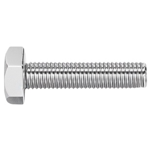 321不锈钢外六角螺栓0Cr18Ni10Ti含钛螺丝螺钉螺杆M8M10M12M16mm