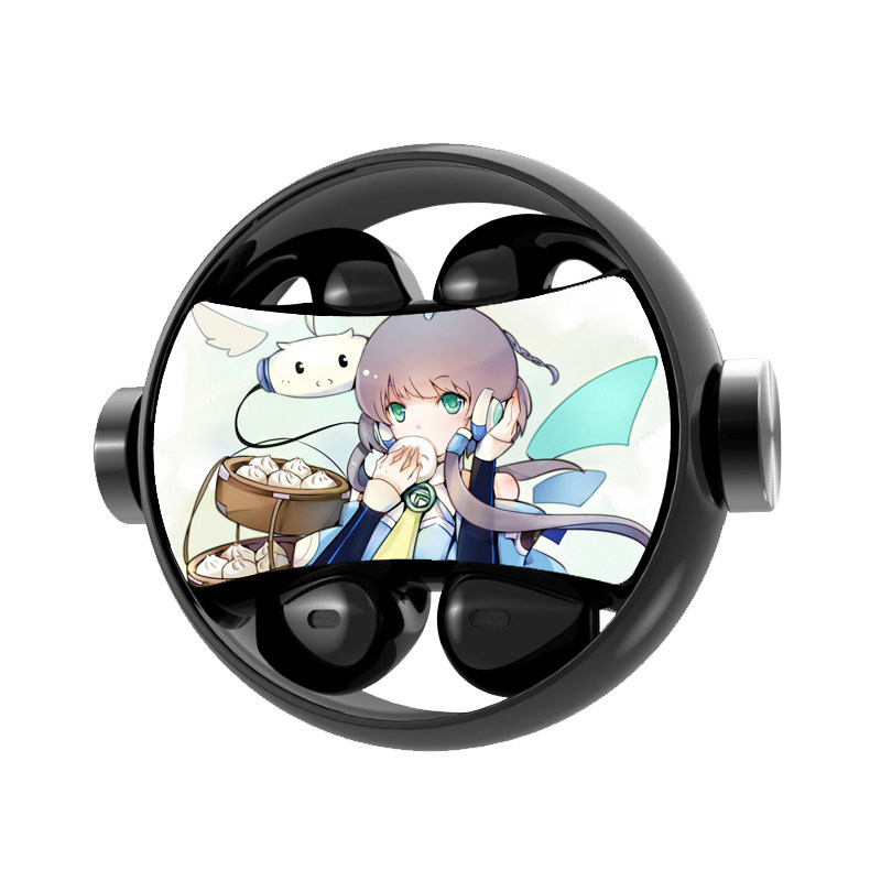 洛天依耳机V家Vsinger动漫卡通游戏周边定制夹入耳式无线蓝牙耳机