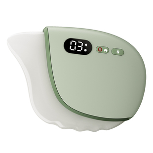 科爱元素玉石小蜗牛按摩梳头皮经络刷疏通梳子头部电动刮痧板神器