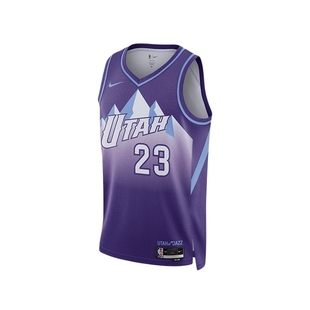 NBA官方正品Nike City Edition爵士/马尔卡宁drifit SW版球衣篮球