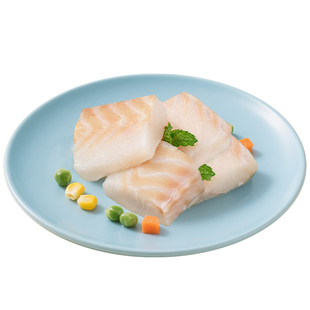 大西洋真鳕鱼新鲜冷冻深海鱼块中段鱼排鱼片送宝宝婴儿辅食谱260g