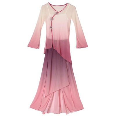 中国少儿练功服古典演出服中国风