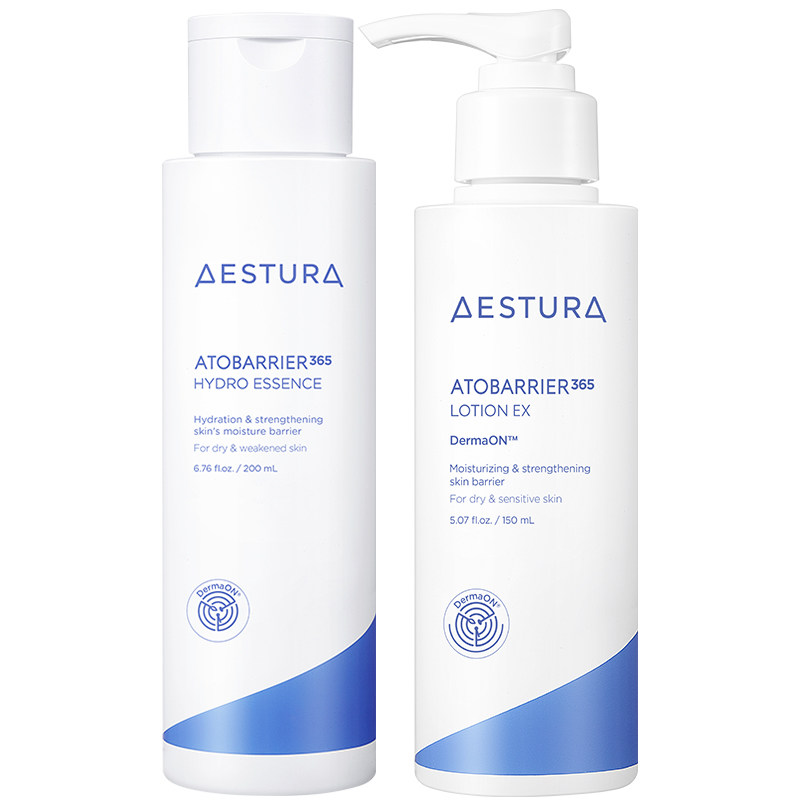 AESTURA/瑷丝特兰屏障修护乳水润精华露套组韩国补水保湿滋润面霜