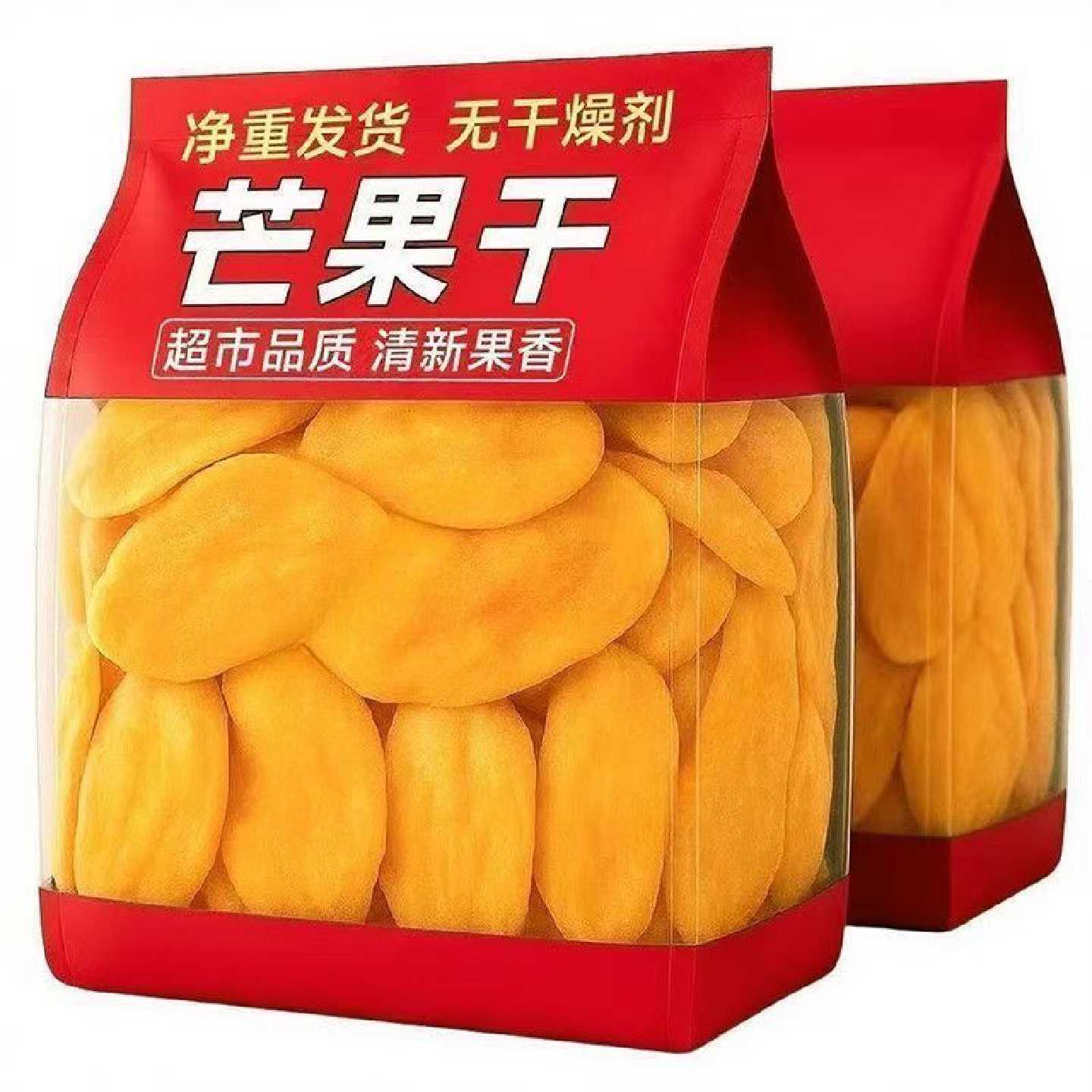 芒果干原切水果干蜜饯休闲零食酸甜果脯纯天然装解馋