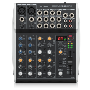 BEHRINGER/百灵达 XENYX1002 带声卡10路调音台 小型演出 工作室