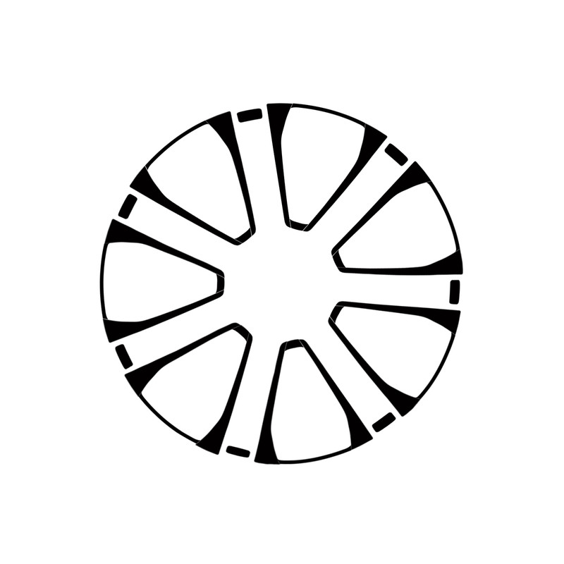 适用于奥迪A5Lsportback轮毂贴纸