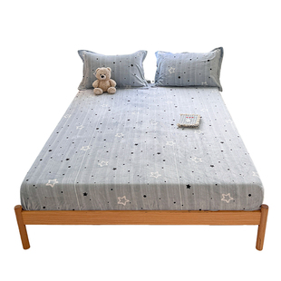 2025新款牛奶绒床笠罩单件冬季加厚珊瑚绒床单套床垫隔脏垫保护罩