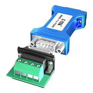 Z-TEK力特RS232转TTL通讯模块双向互转通用串口转换器模块免供电3.3V/5V兼容电压平免驱动工业级无源送接线端
