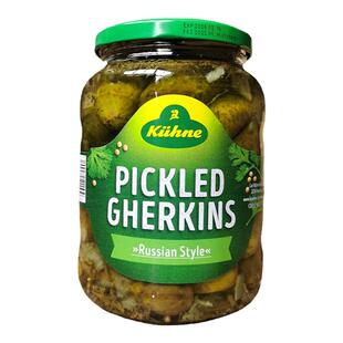 德国进口冠利酸黄瓜俄式酸青瓜俄罗斯腌小黄瓜罐头下饭菜汉堡配菜