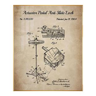 架子鼓图纸挂画教室装饰音乐培训机构海报KTV墙壁画爵士复古怀旧