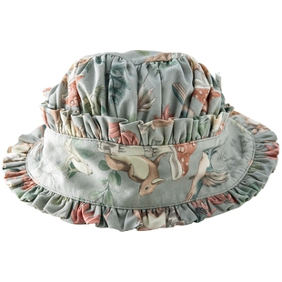 [蘑菇季节]aqpa爱帕儿童婴儿帽子兰精莫代尔新生儿宝宝胎帽小月龄