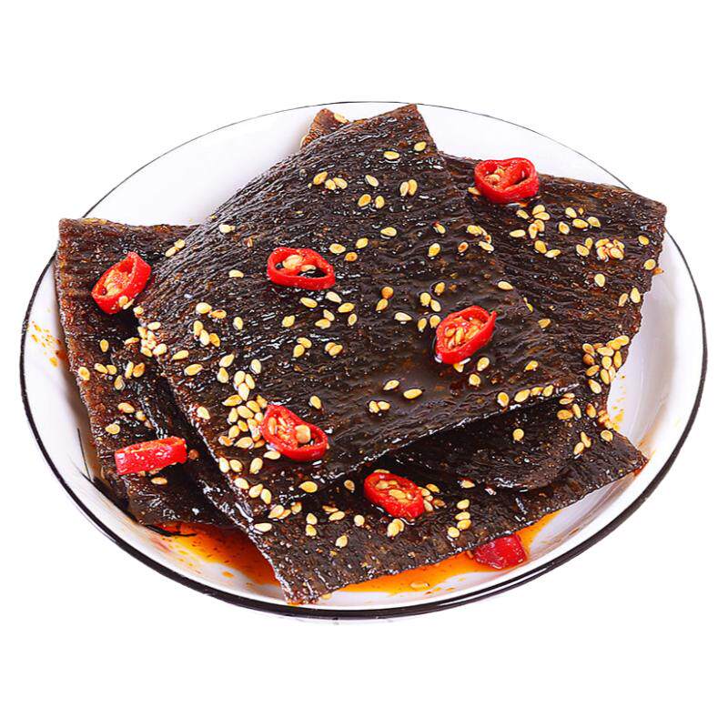 臭干子豆皮面筋豆腐干辣条辣片
