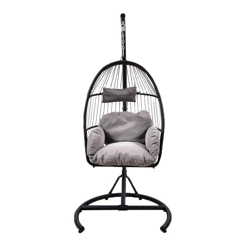 户外单人休闲吊篮椅子家用阳台室内鸟巢懒人秋千摇椅吊篮藤椅吊椅