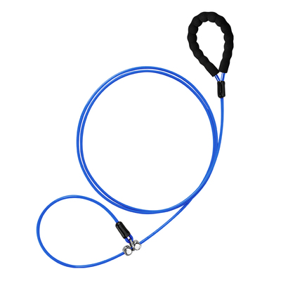 遛狗绳防爆冲狗链子小型犬幼犬赛级p绳宠物牵引绳训犬P链中大型犬