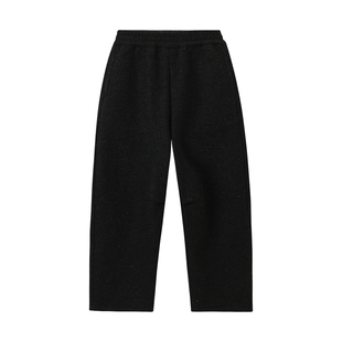 布丁哈鲁冬装童装女童裤子2026秋冬季新款儿童保暖加绒休闲长裤