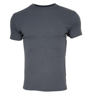 霸道肌肉 男士运动健身上衣跑步训练衣服短袖T恤舒适透气夏季男款