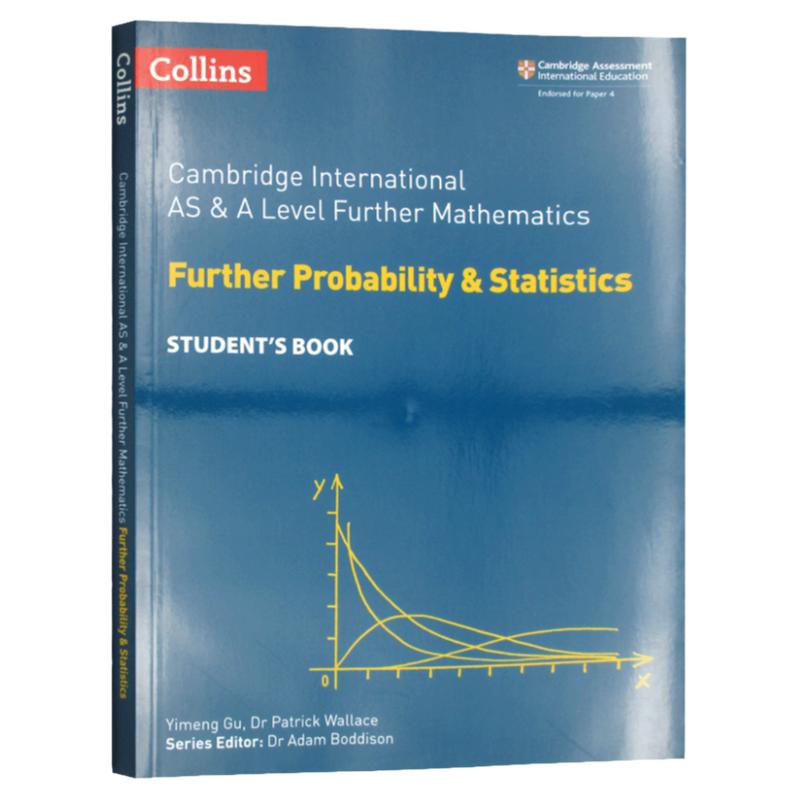 柯林斯剑桥国际进阶数学统计学 教材学生用书 英文原版 Collins AS and A Level Further Mathematics Probability and Statistics