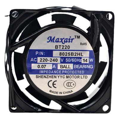 Maxair散热风扇8cm轴流滚珠