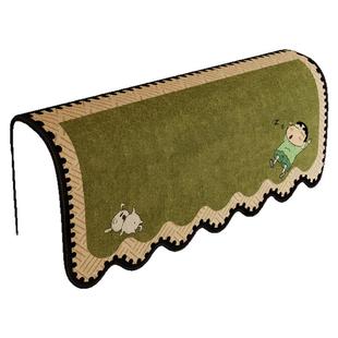 床头套罩防尘加厚保护软包盖布木头硬板欧式万能通用靠背2025新款