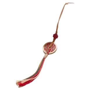 【已做功课祝福】2026新款朱砂山鬼花钱包包钥匙扣包挂件平安好运