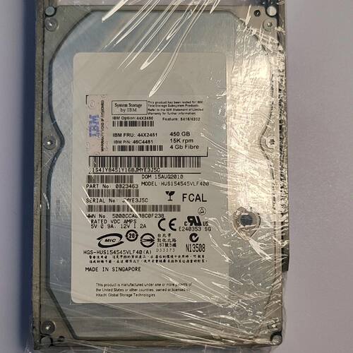 议价IBM DS4700 44X2451 450G 15K FC维修