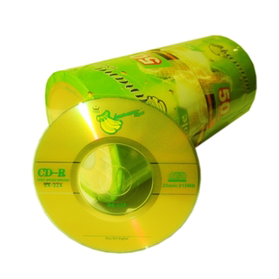 正品 香蕉3寸CD-R刻录盘 8CM小光盘/空白光盘/215MB/迷你光碟