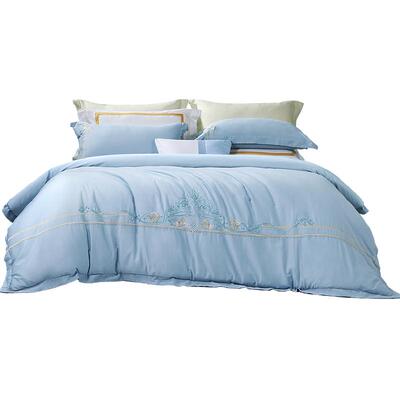 富安娜60支长绒棉四件套床上用品